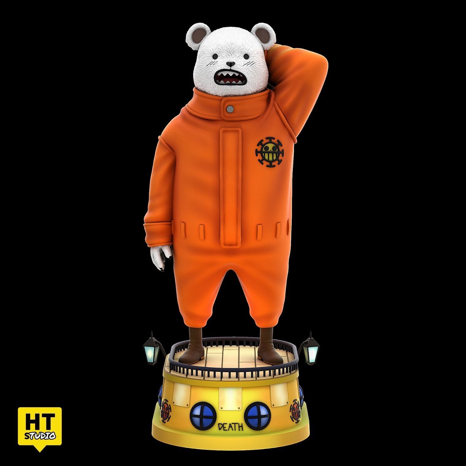 Bepo One Piece 3D print model_1