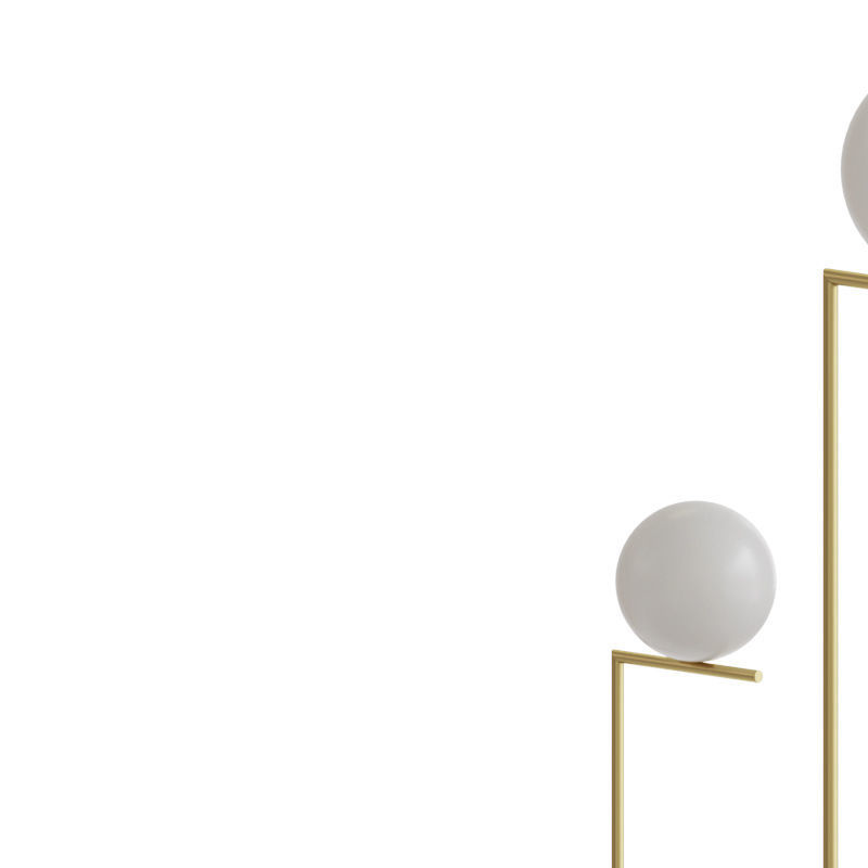 IC F1 F2 Floor Light 3D model_1