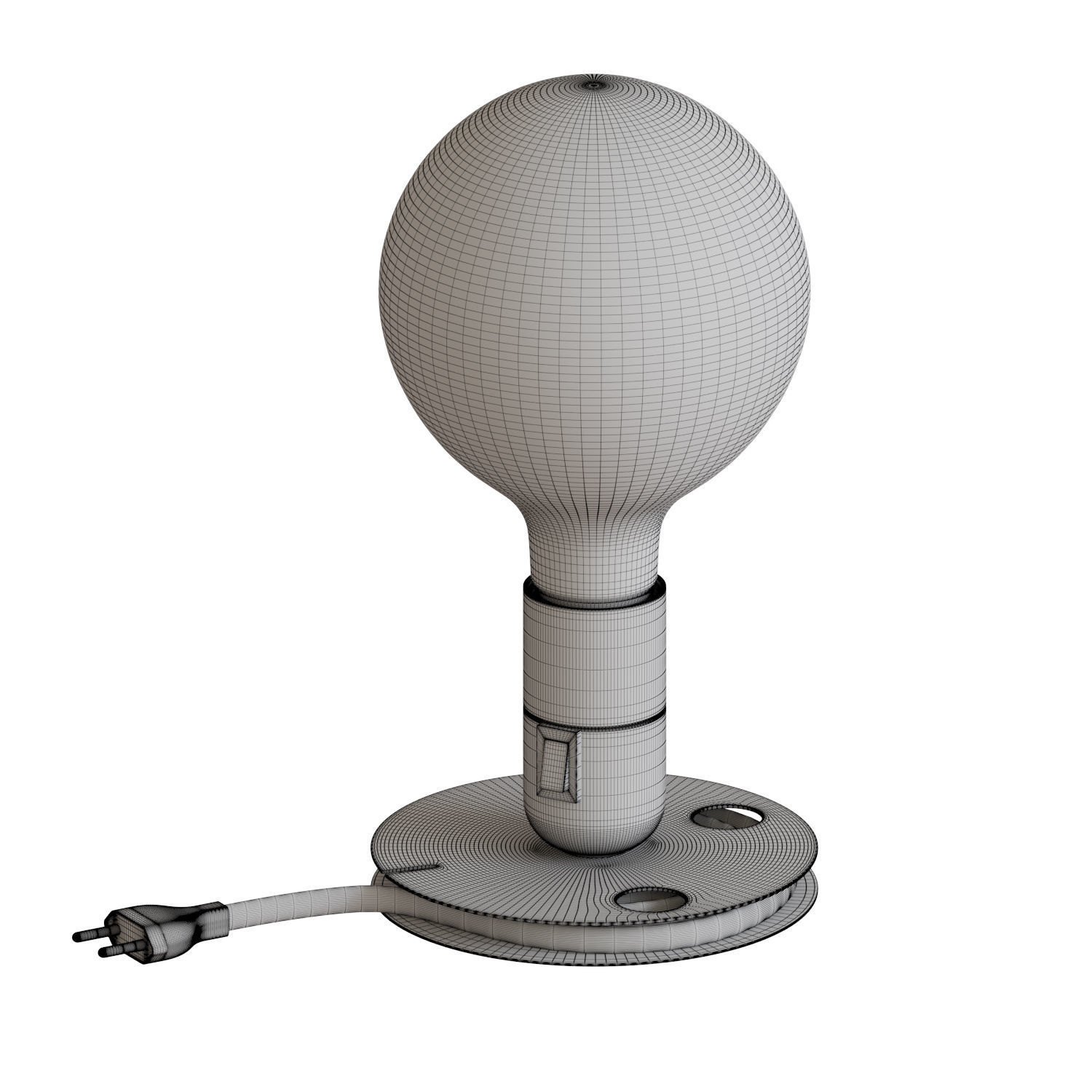 Lampadina Table Light 3D model_4