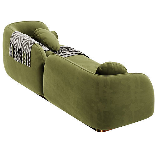 Nordic Sofa by Leader 3D model 4