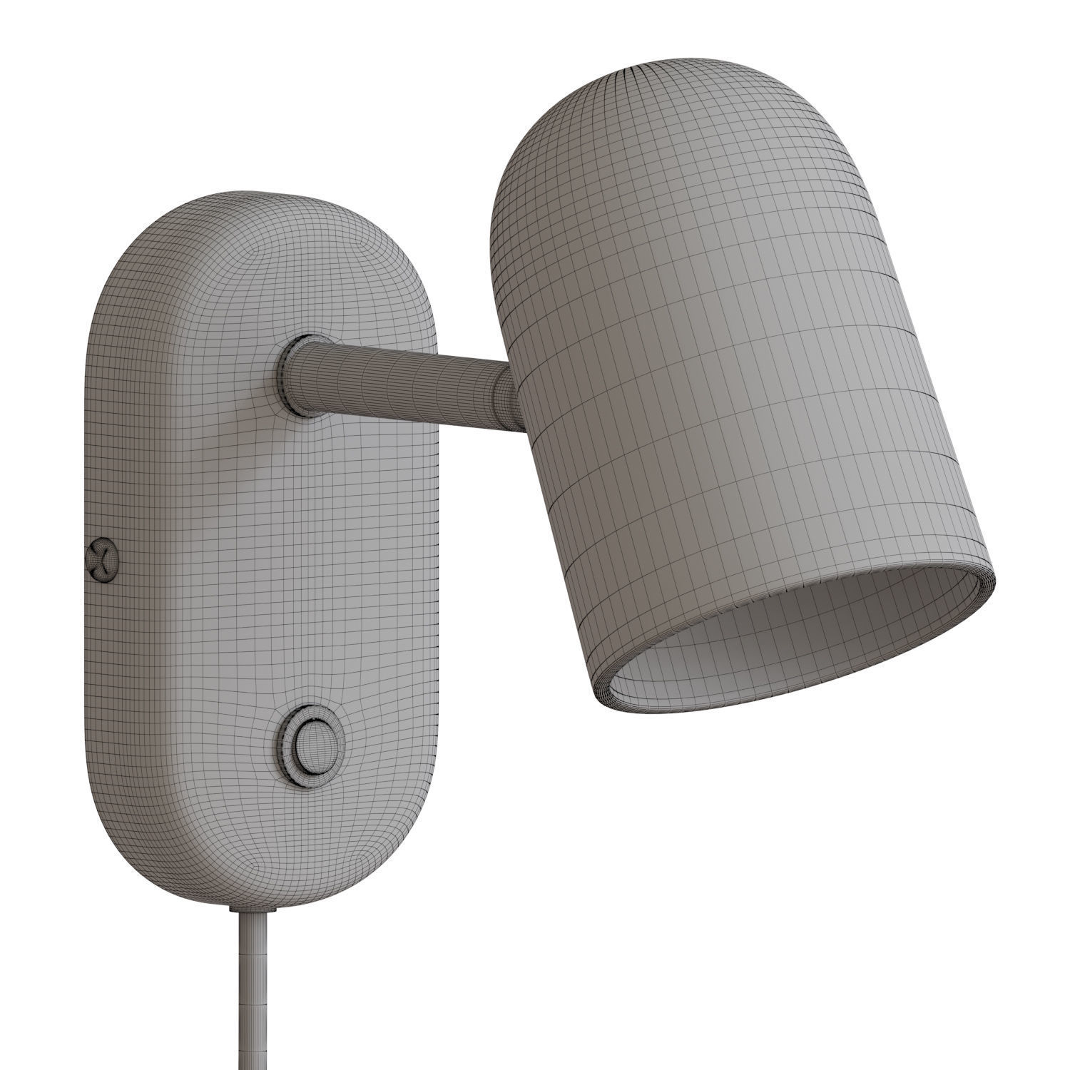 Buddy Wall Lamp 3D model_4