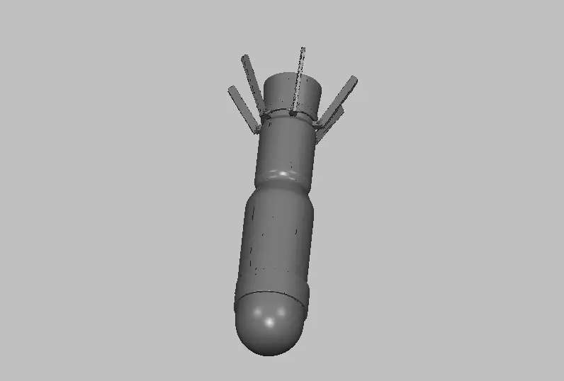 Misile file 3D print model_0