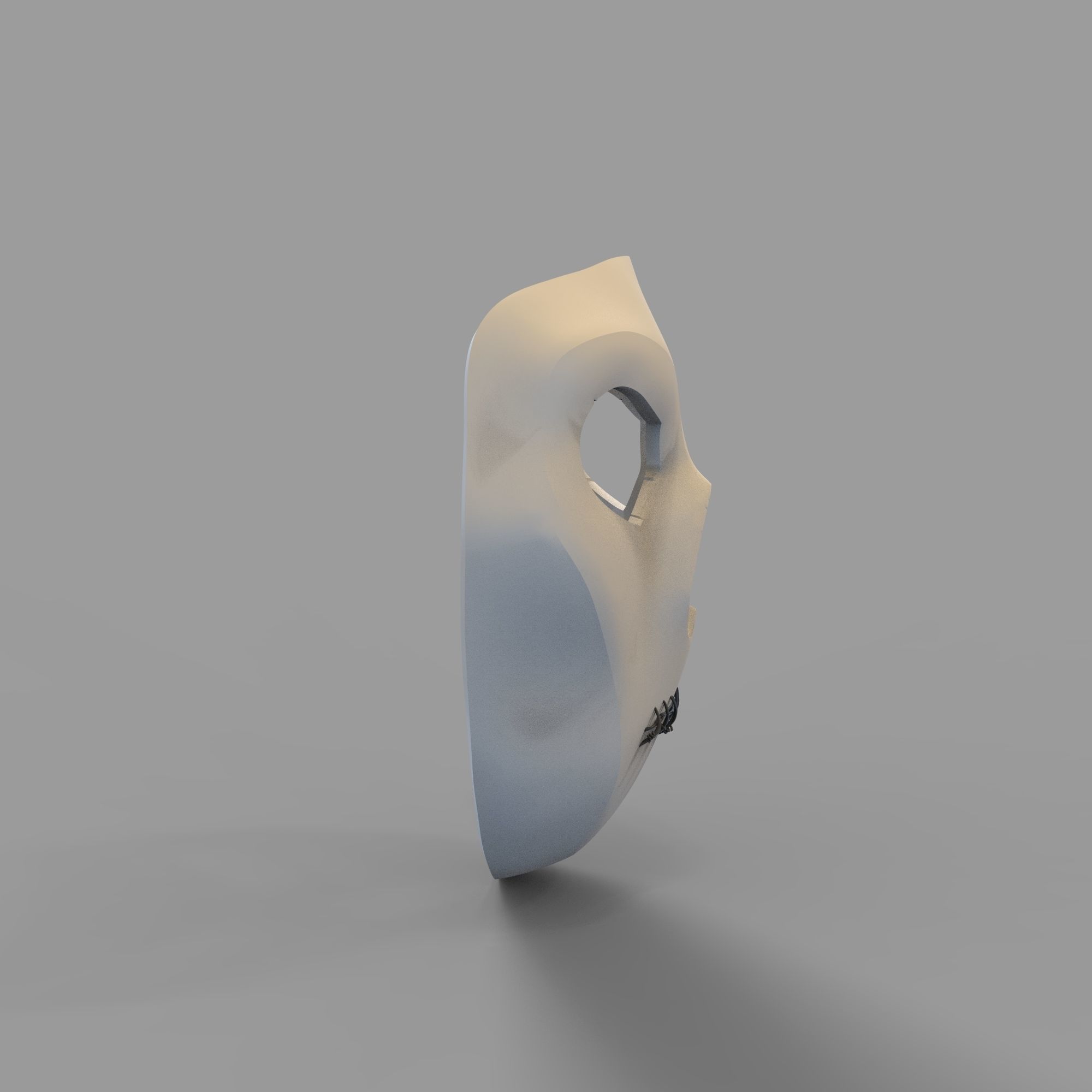 Farah CoD MWII Red Team 141 Wearable Mask 3D print model_12