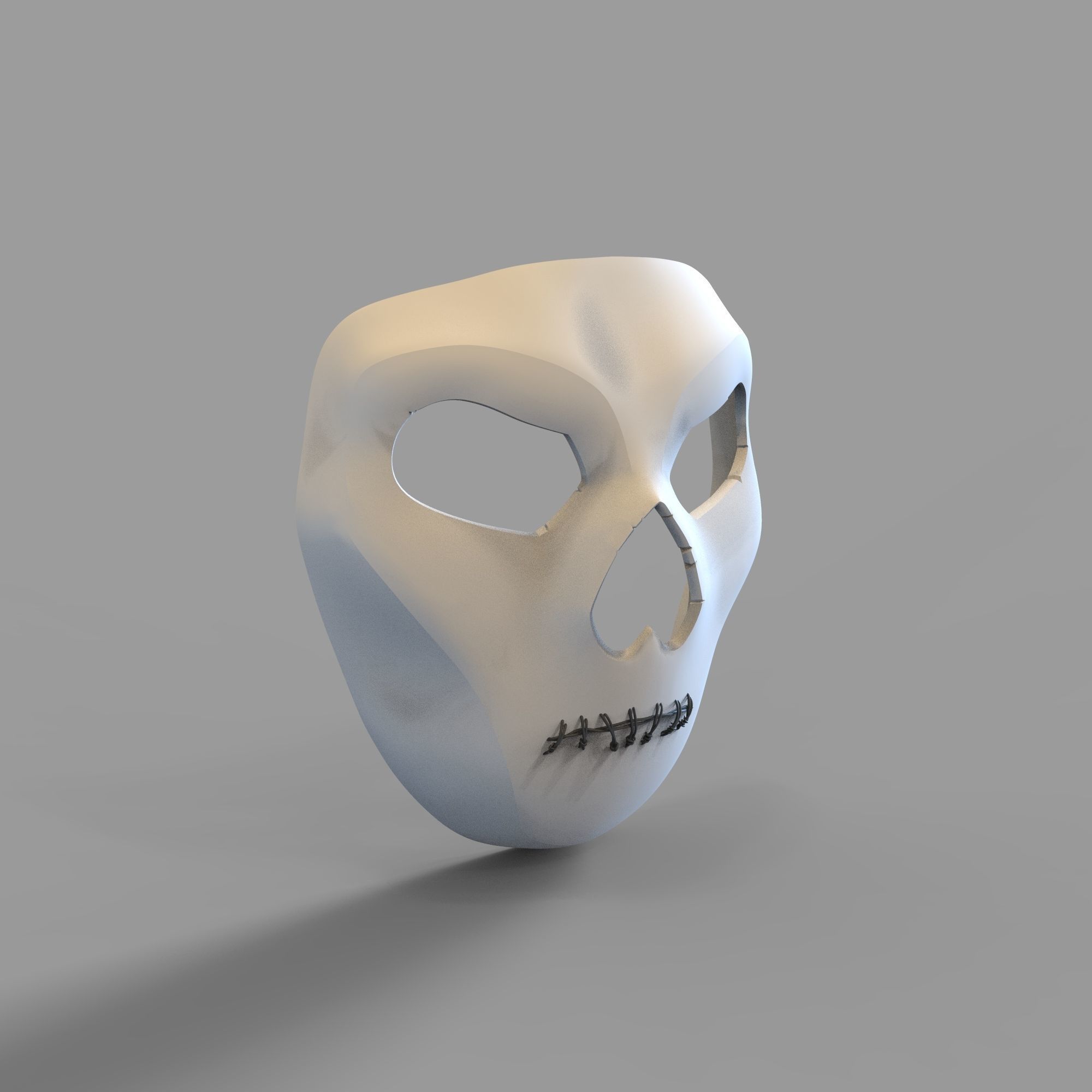 Farah CoD MWII Red Team 141 Wearable Mask 3D print model_1