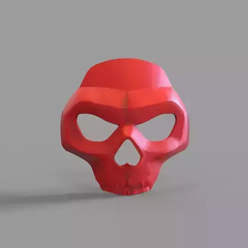Soap CoD MWII Read Team 141 Wearable Mask 3D print model