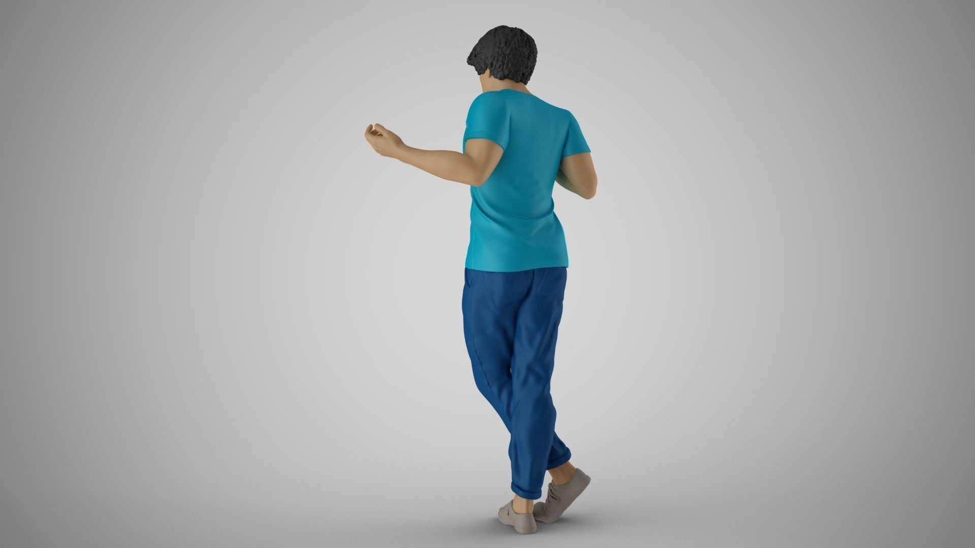 Expressive Man 3D print model_7