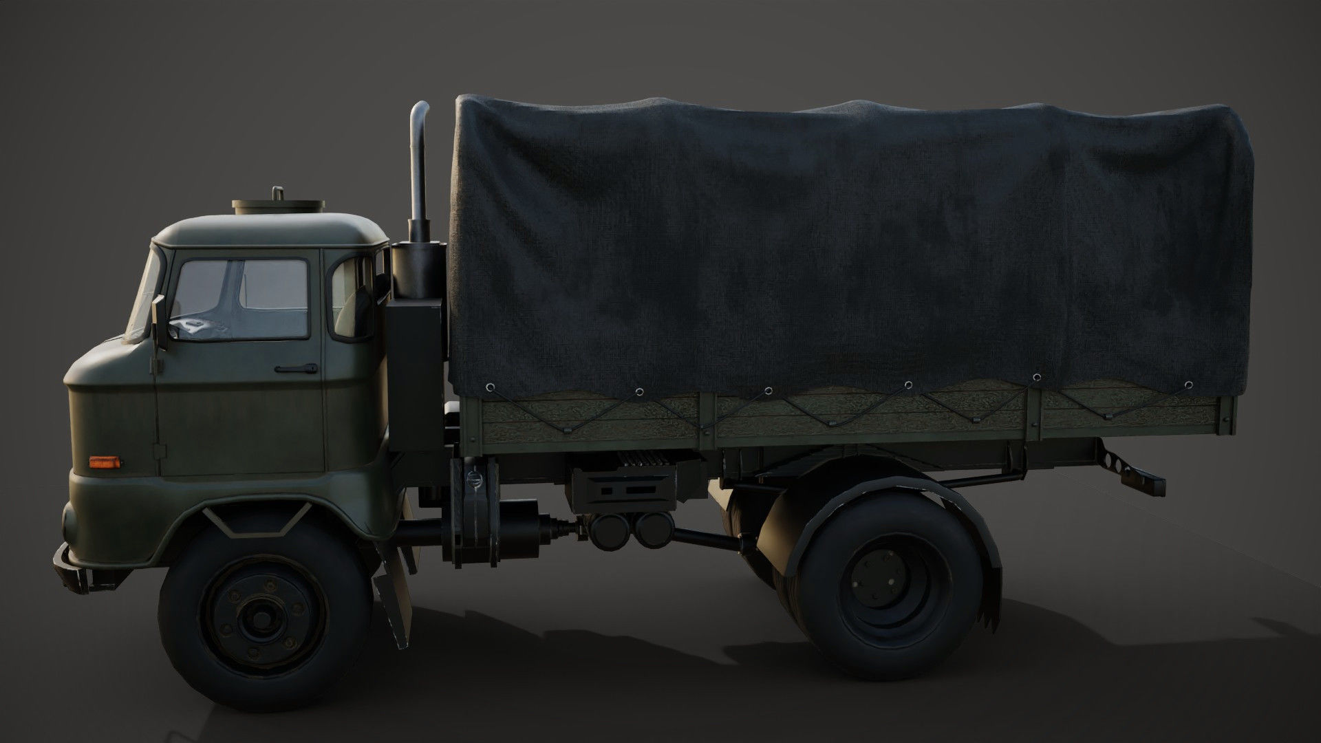 IFA w50 Truck  3D model_3