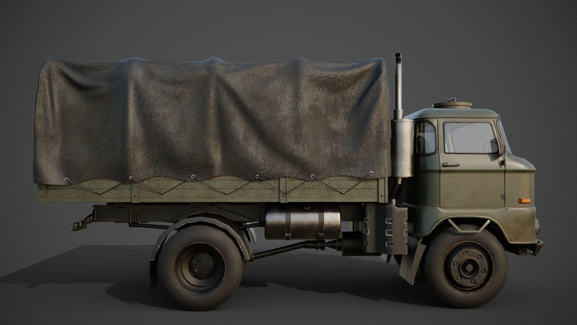 IFA w50 Truck  3D model_1