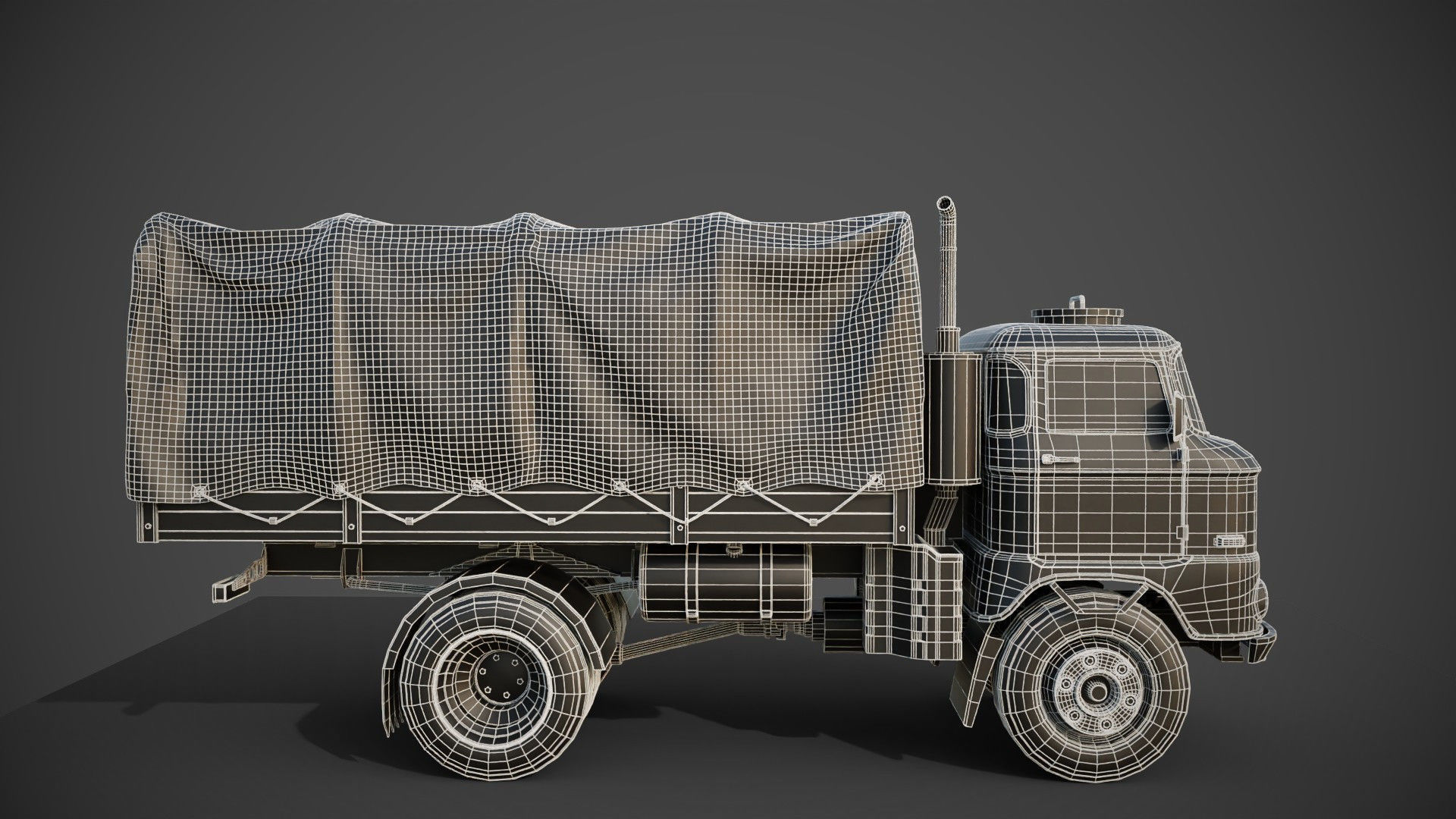 IFA w50 Truck  3D model_8