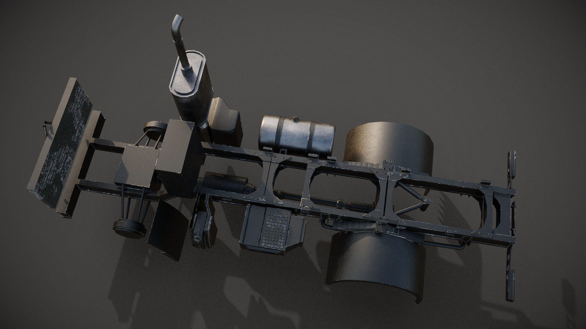 IFA w50 Truck  3D model_6