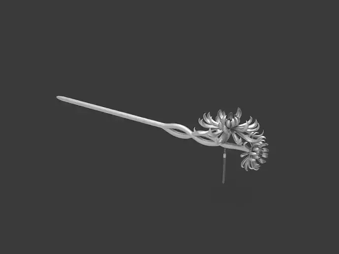 Daisy hairpin