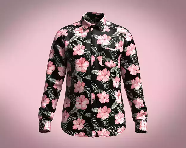 Mens Printed Shirt