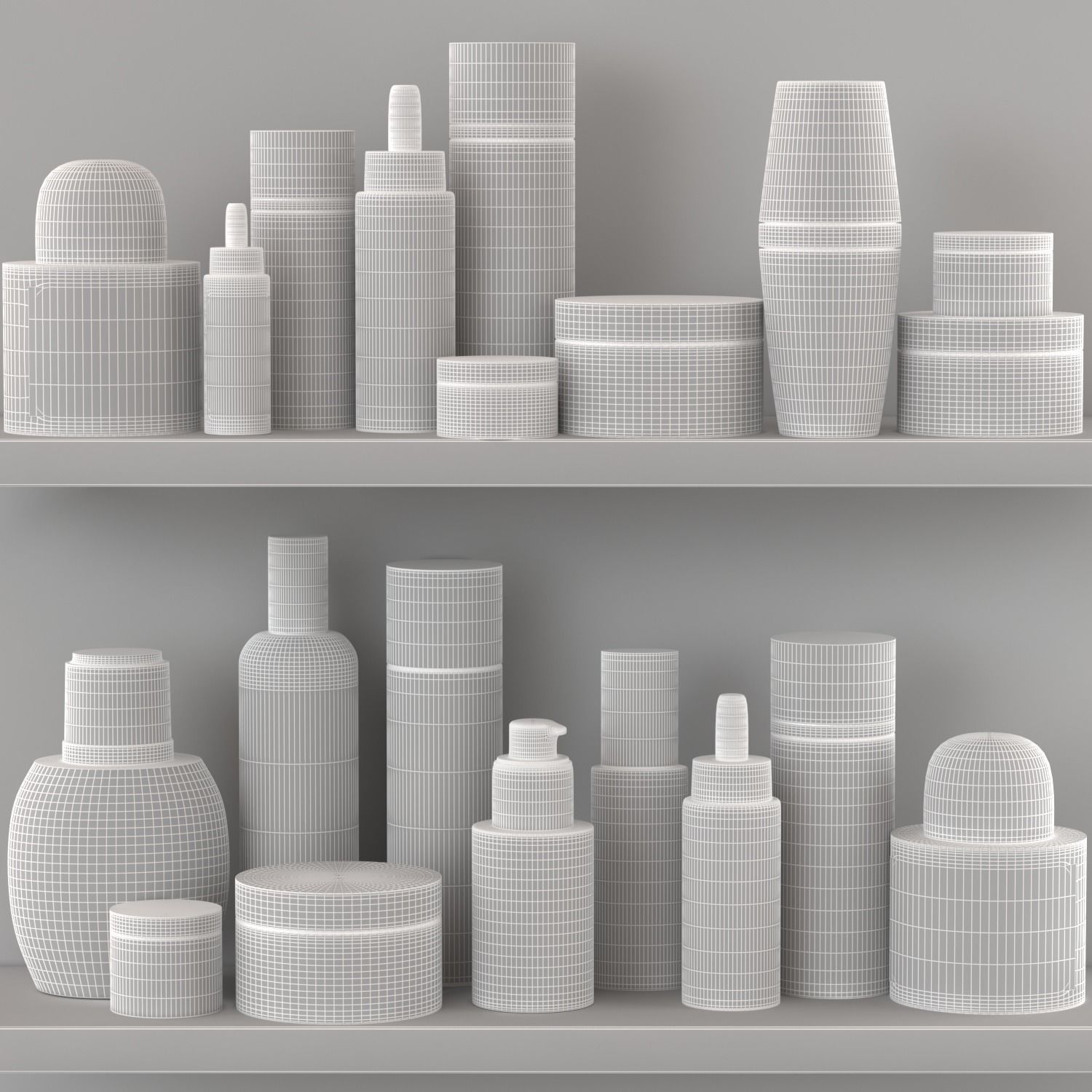 beauty product 3D model_1