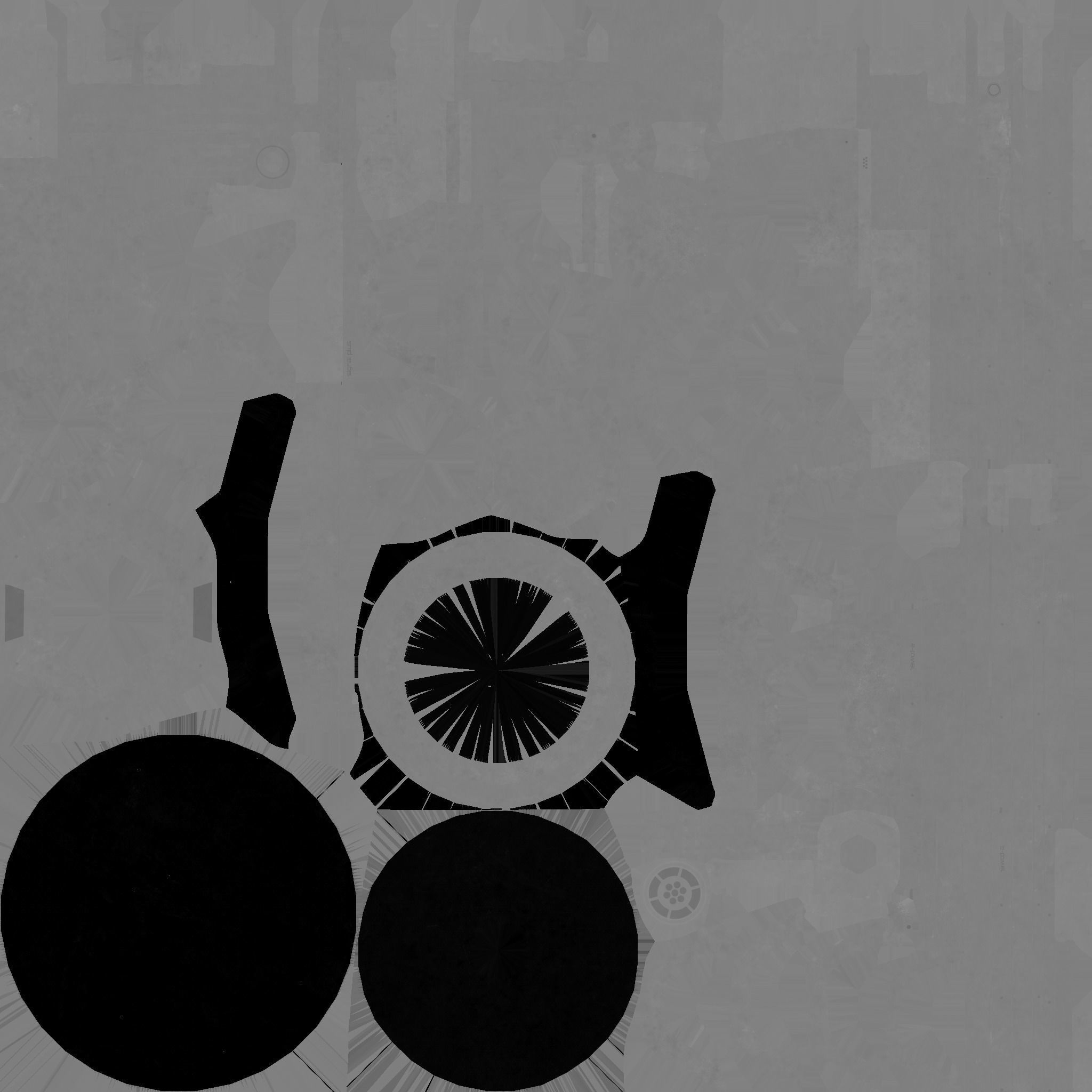 SciFi Antenna Tower A10 Abandoned - Sci Fi Exterior Design Low-poly 3D model_22