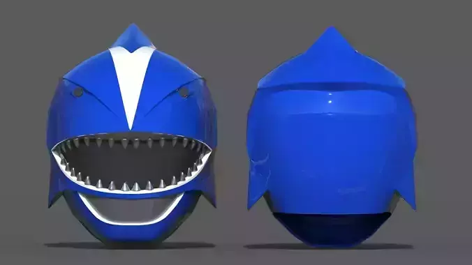 Power Ranger Wild Force-Gao Ranger Blue Helmet