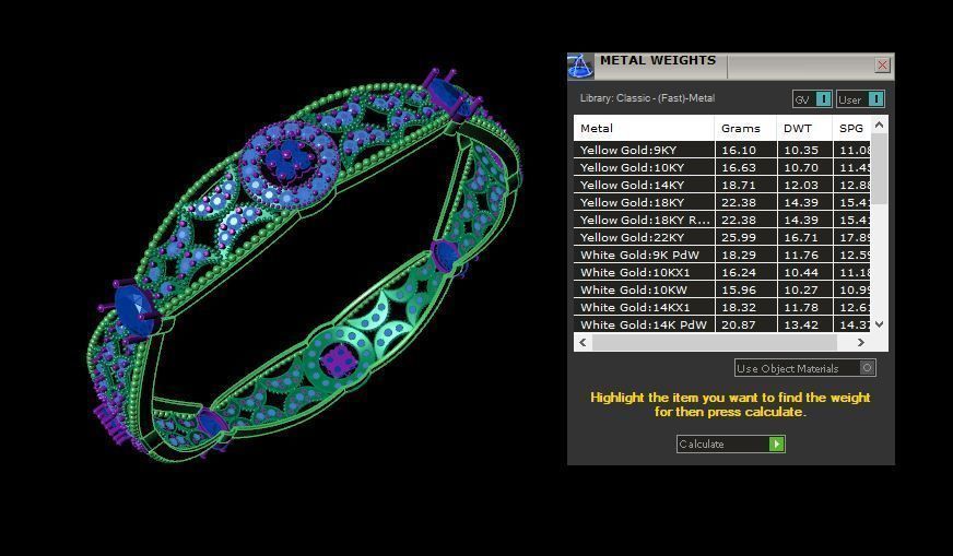 Bracelet 3D print model_6