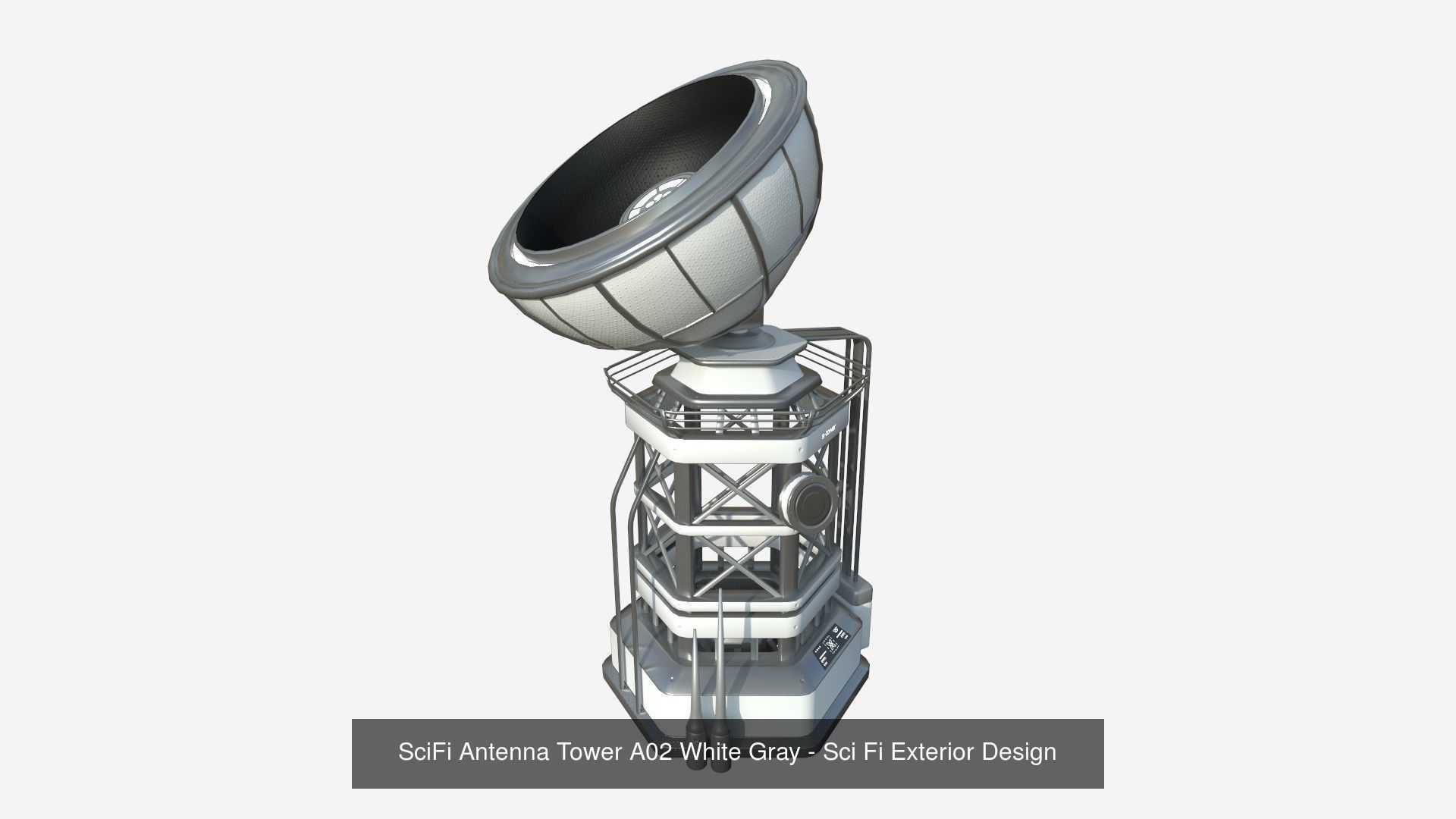 10 SciFi Antenna Towers A Collection - Sci Fi Exterior Design _2