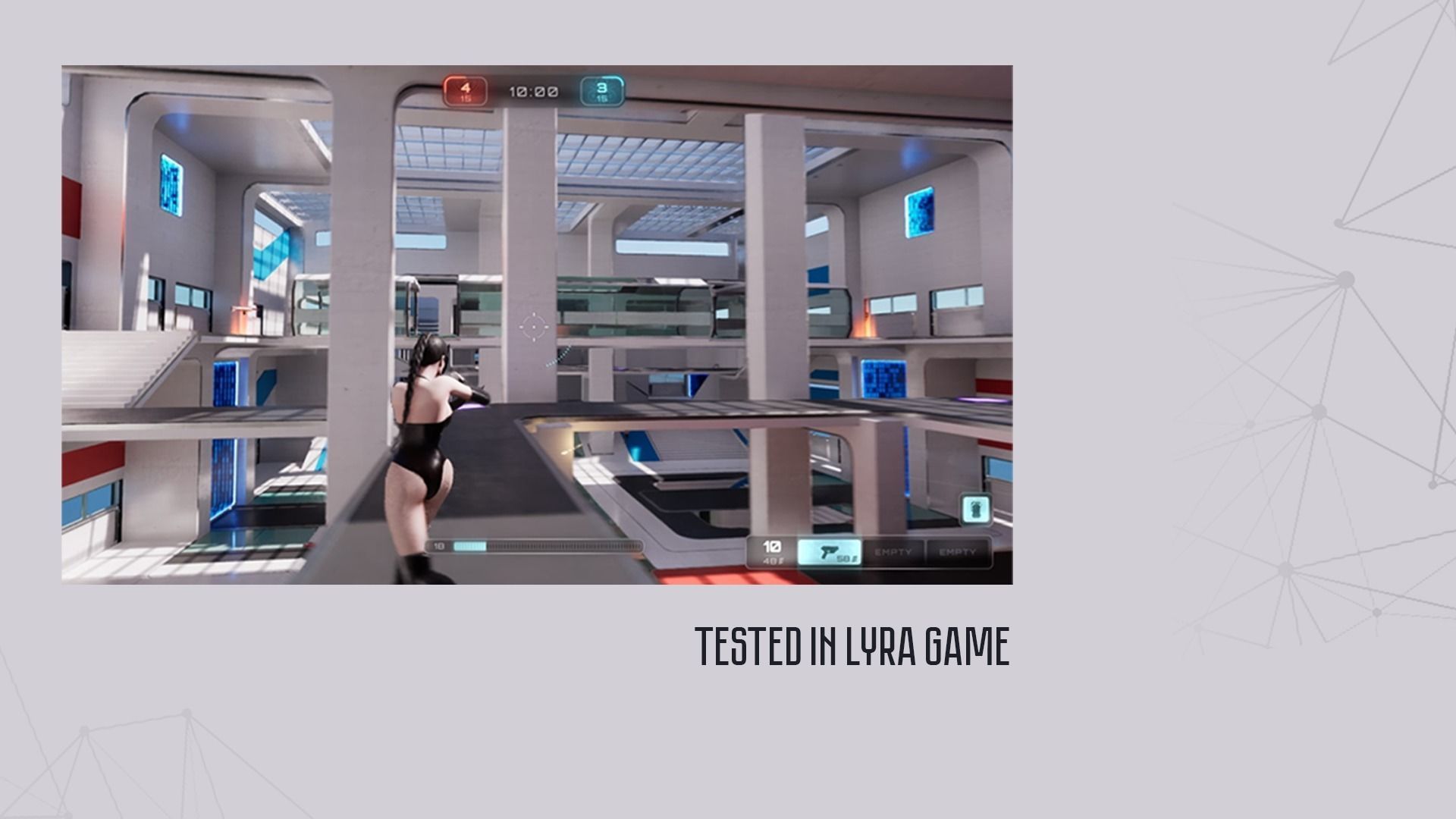 Lady Cat - Game Ready Low-poly 3D model_21