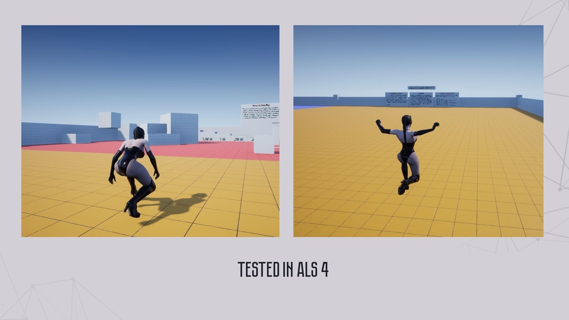 Lady Cat - Game Ready Low-poly 3D model_19