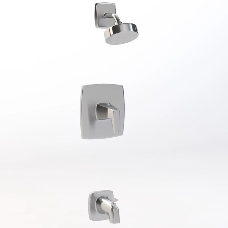 Arkitek 1-Handle Tub andShower 3D model_1