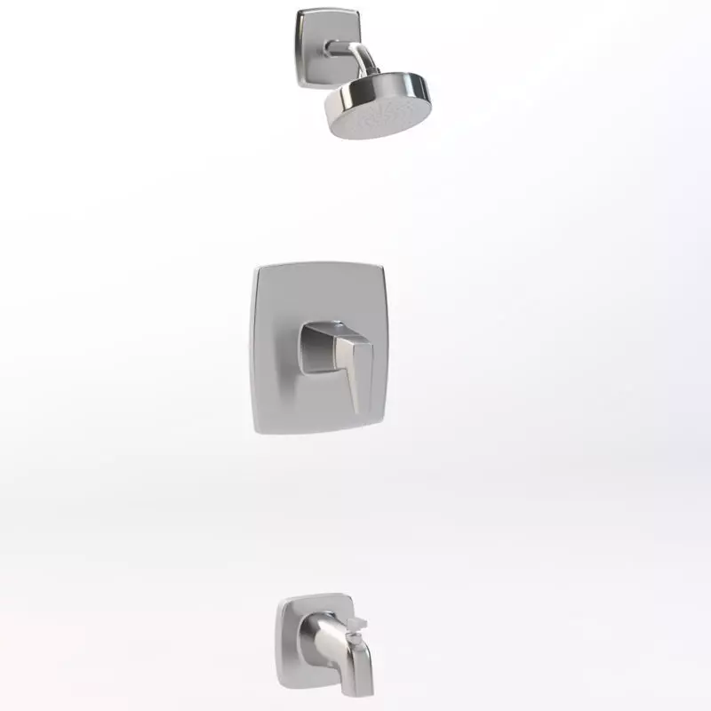 Arkitek 1-Handle Tub andShower 3D model_0
