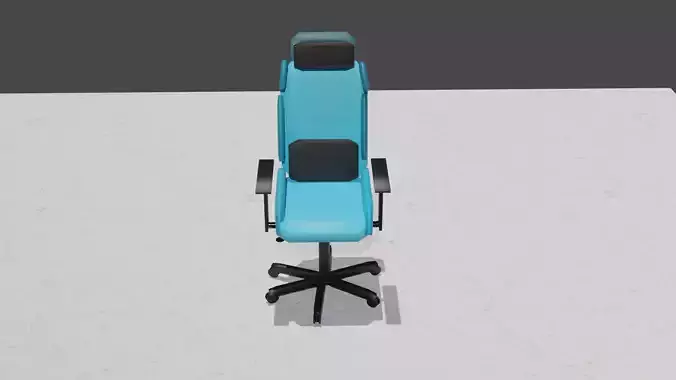 sedia da gamer azzurra   blue gamer chair