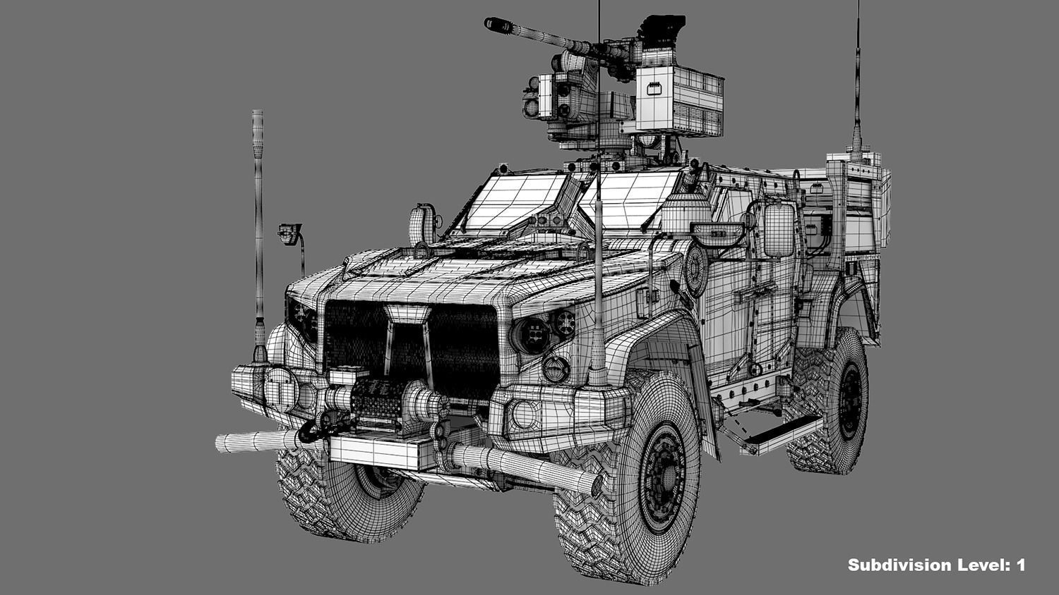 Jltv Oshkosh 3D model_33
