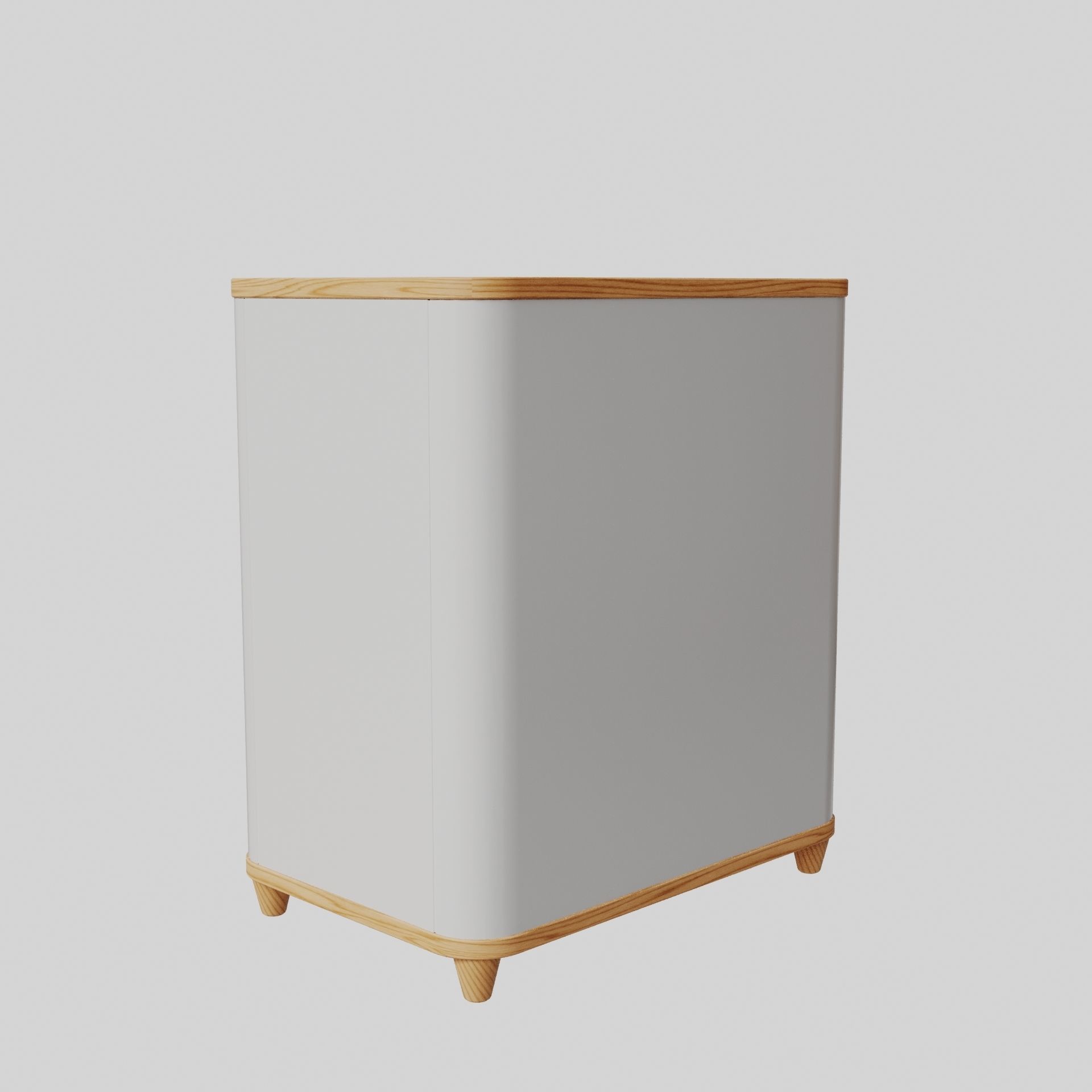 Bedside Table 001 3D model_6