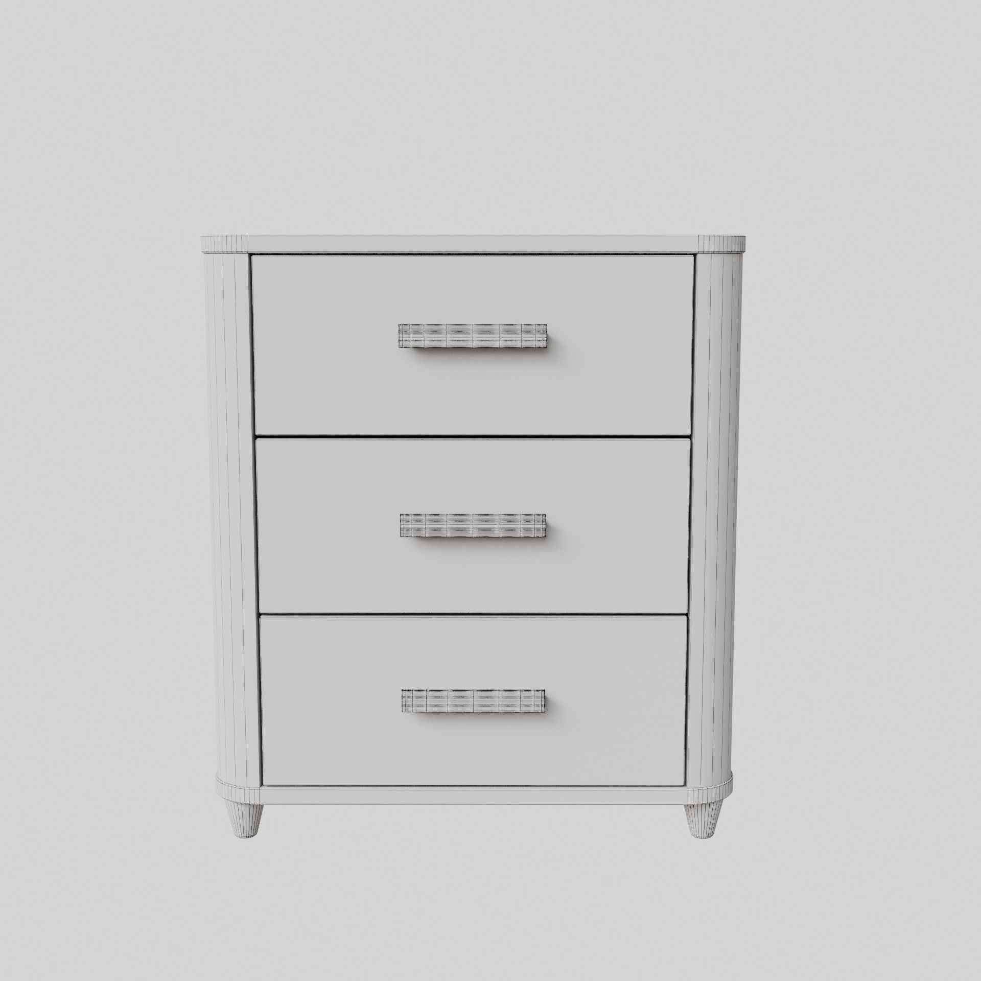 Bedside Table 001 3D model_9