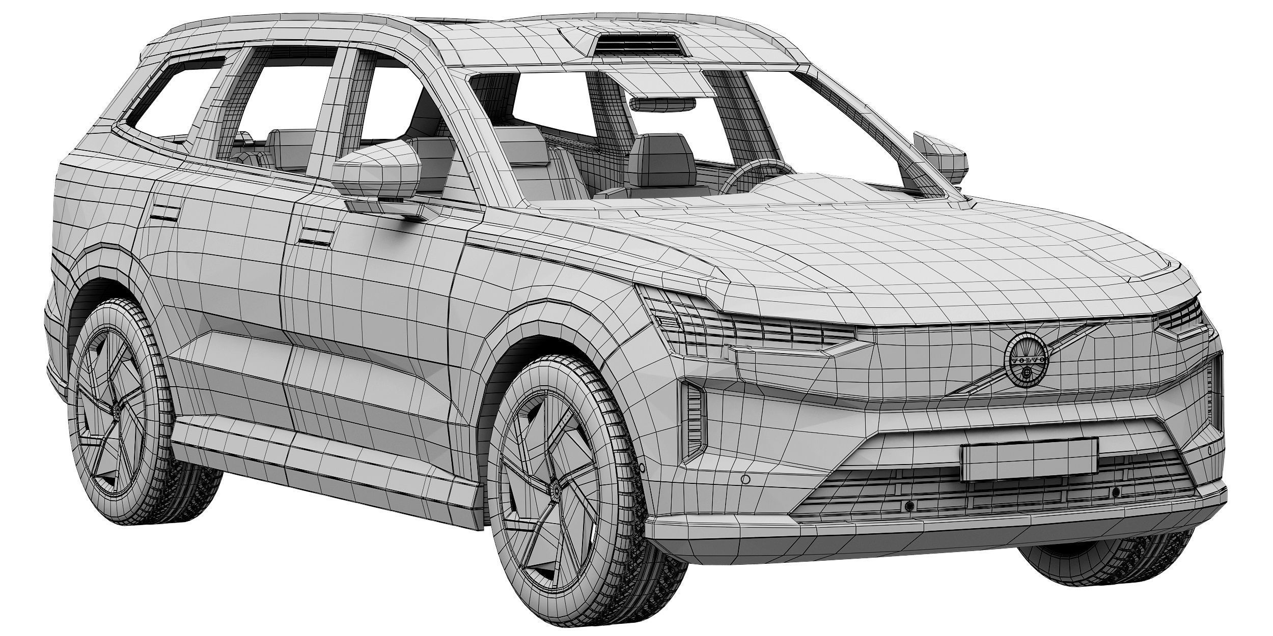 Volvo EX90 3D model_14