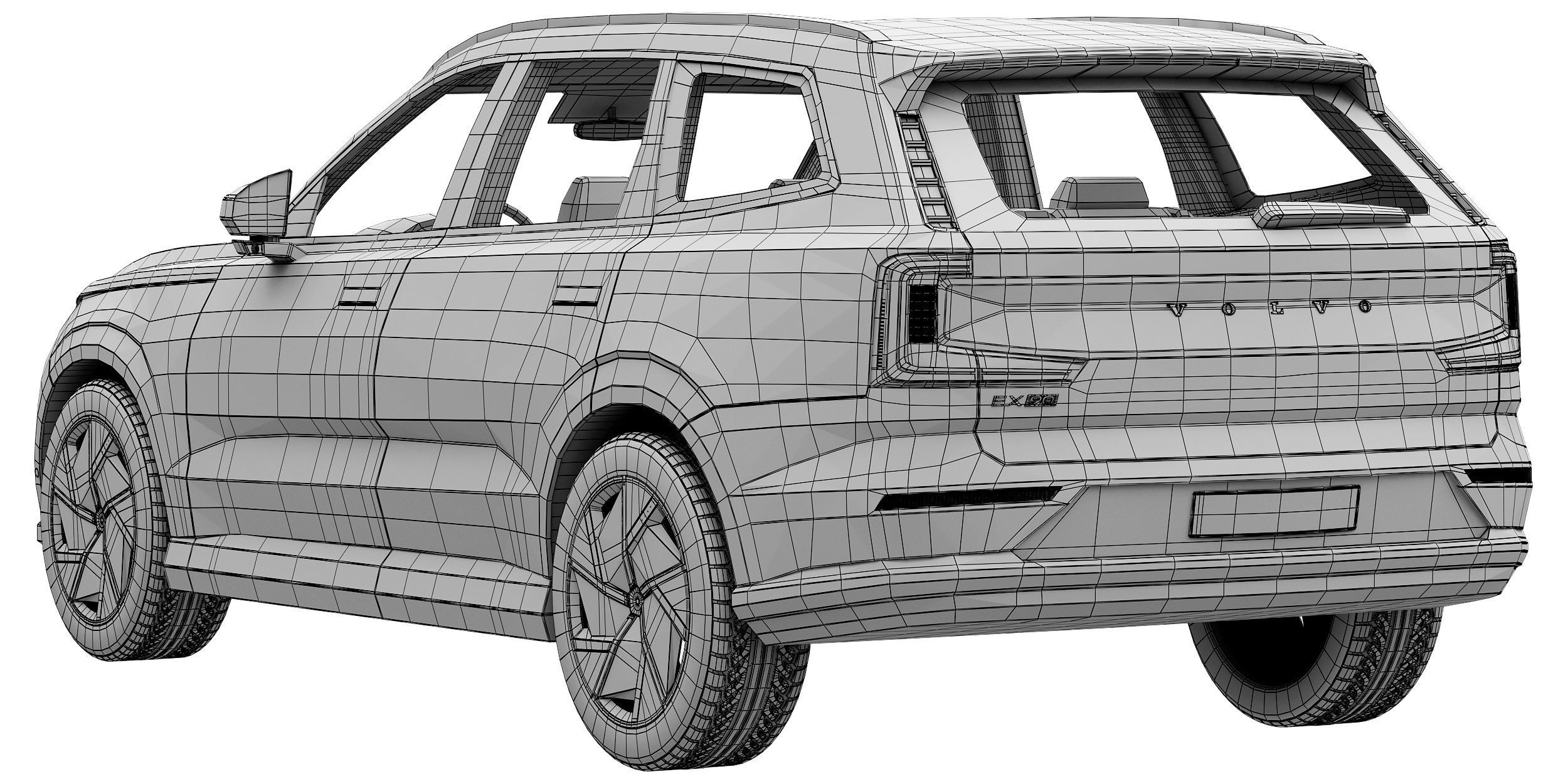 Volvo EX90 3D model_15