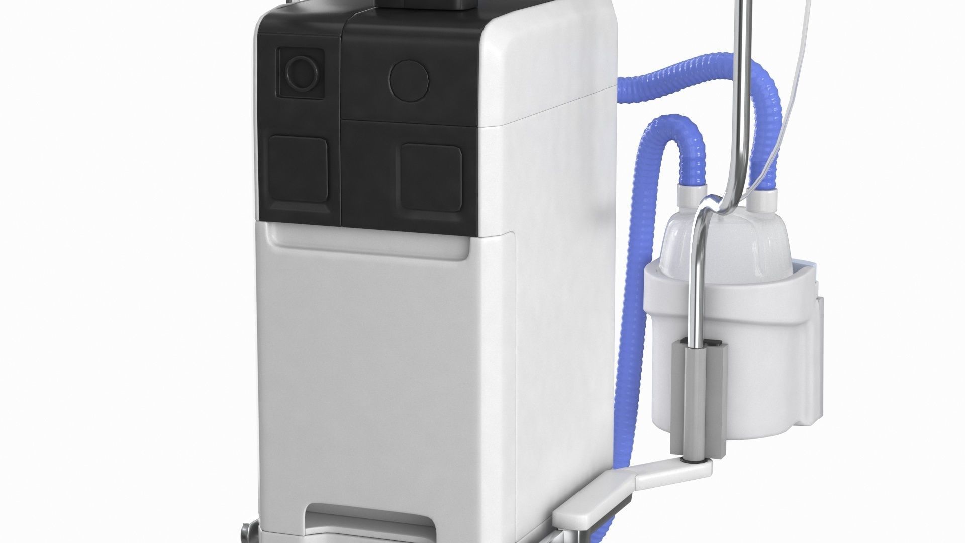 Ventilator Servo - U Low-poly 3D model_15