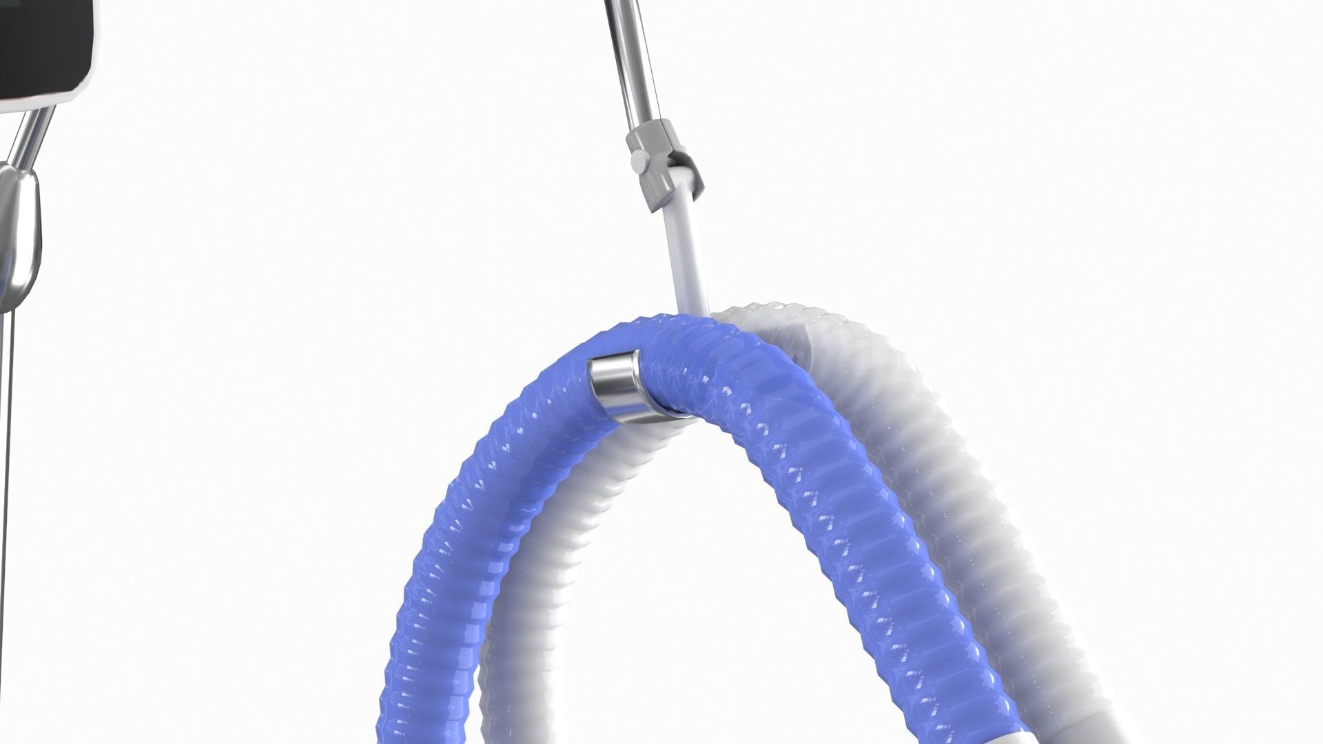 Ventilator Servo - U Low-poly 3D model_18