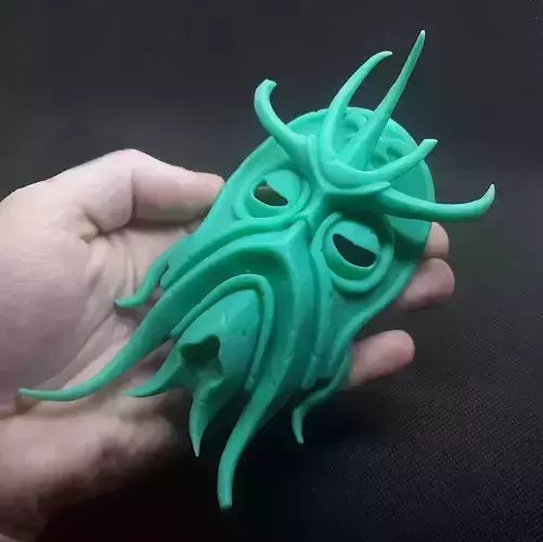 Cultist mask 3d print 3D print model