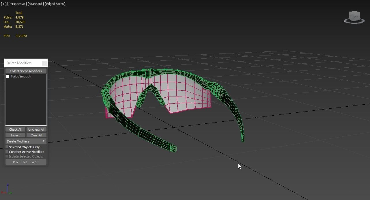 Oakley Industrial M Frame 3 PPE Clear Lenses Safety eyewear  3D model_3