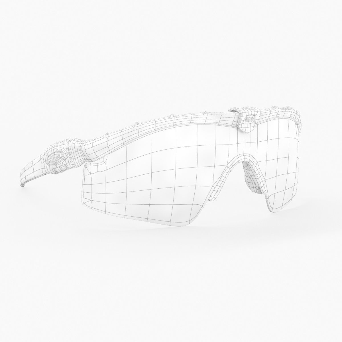 Oakley Industrial M Frame 3 PPE Clear Lenses Safety eyewear  3D model_34