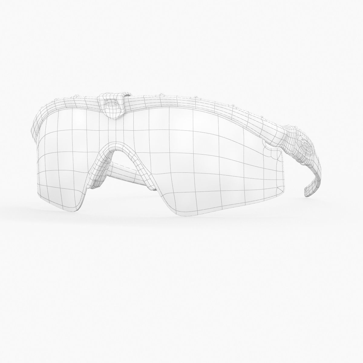 Oakley Industrial M Frame 3 PPE Clear Lenses Safety eyewear  3D model_32