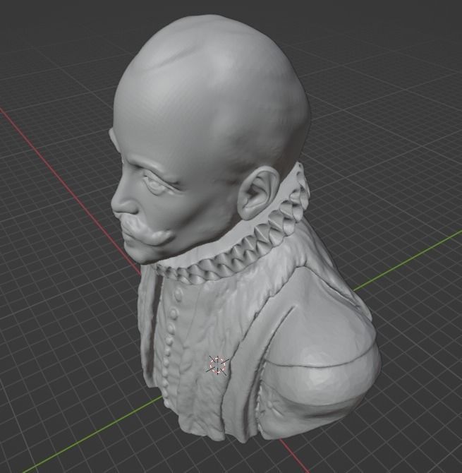 Michel de Montaigne 3D print model_9