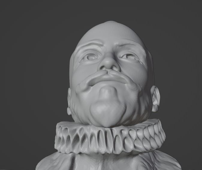 Michel de Montaigne 3D print model_17