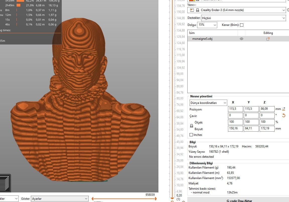Michel de Montaigne 3D print model_3