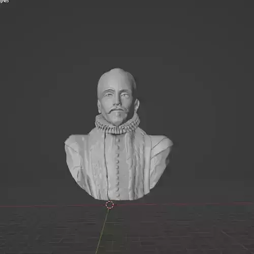 Michel de Montaigne 3D print model
