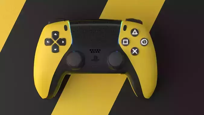 ps5 controller Dualsense 3D model
