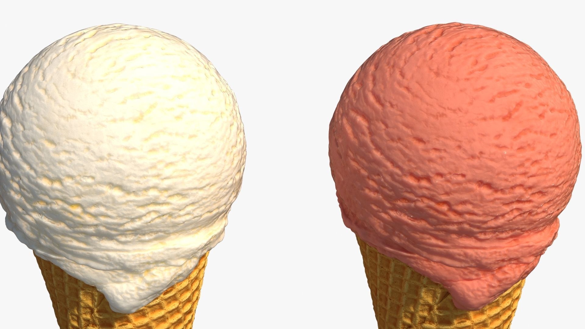 Ice Cream Cone 3D model_14