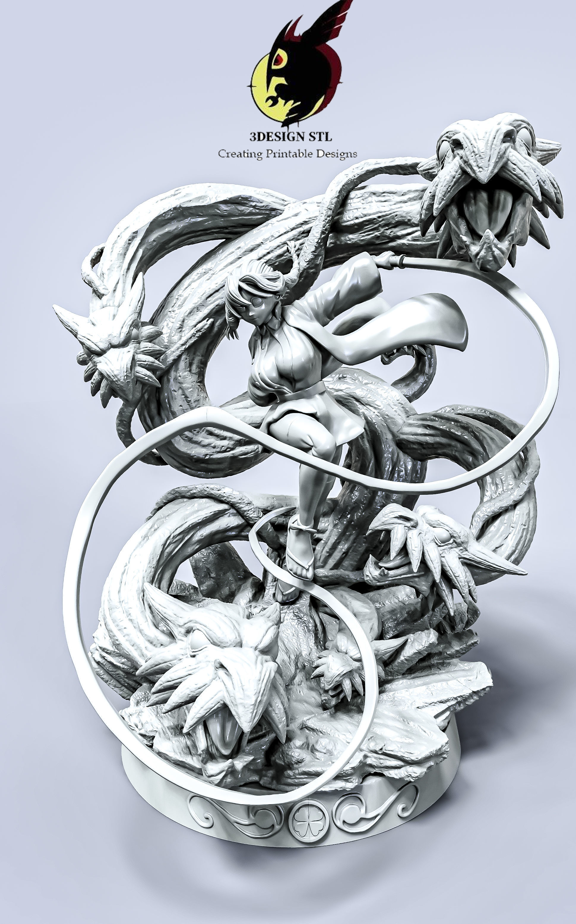 MITSURI KANROJI - kimetsu no yaiba 3D print model_1