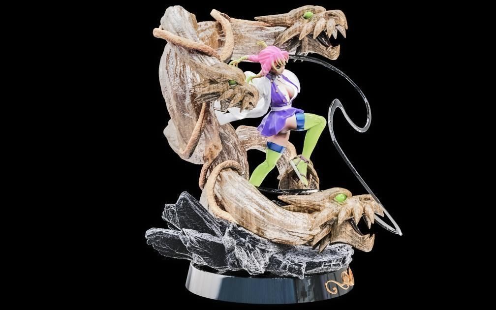 MITSURI KANROJI - kimetsu no yaiba 3D print model_6