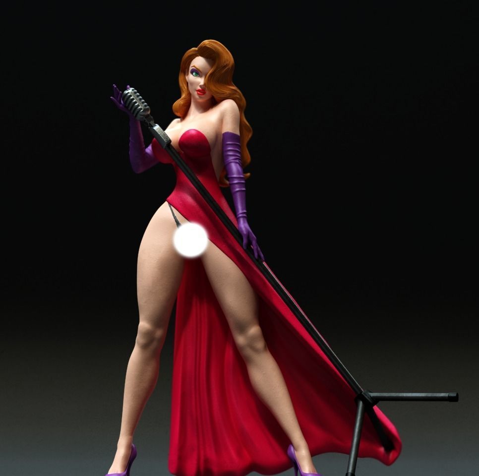Jessica rabit 3D print model_1