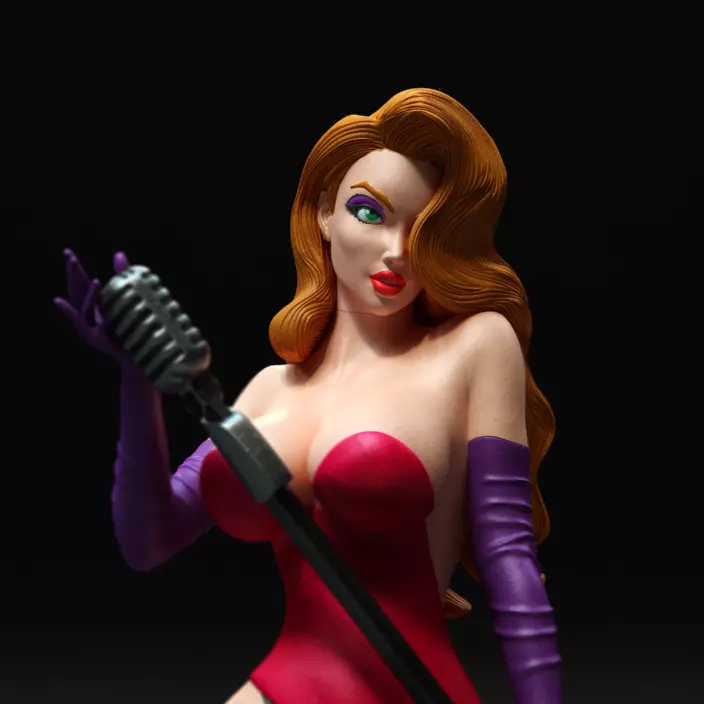Jessica rabit 3D print model_0
