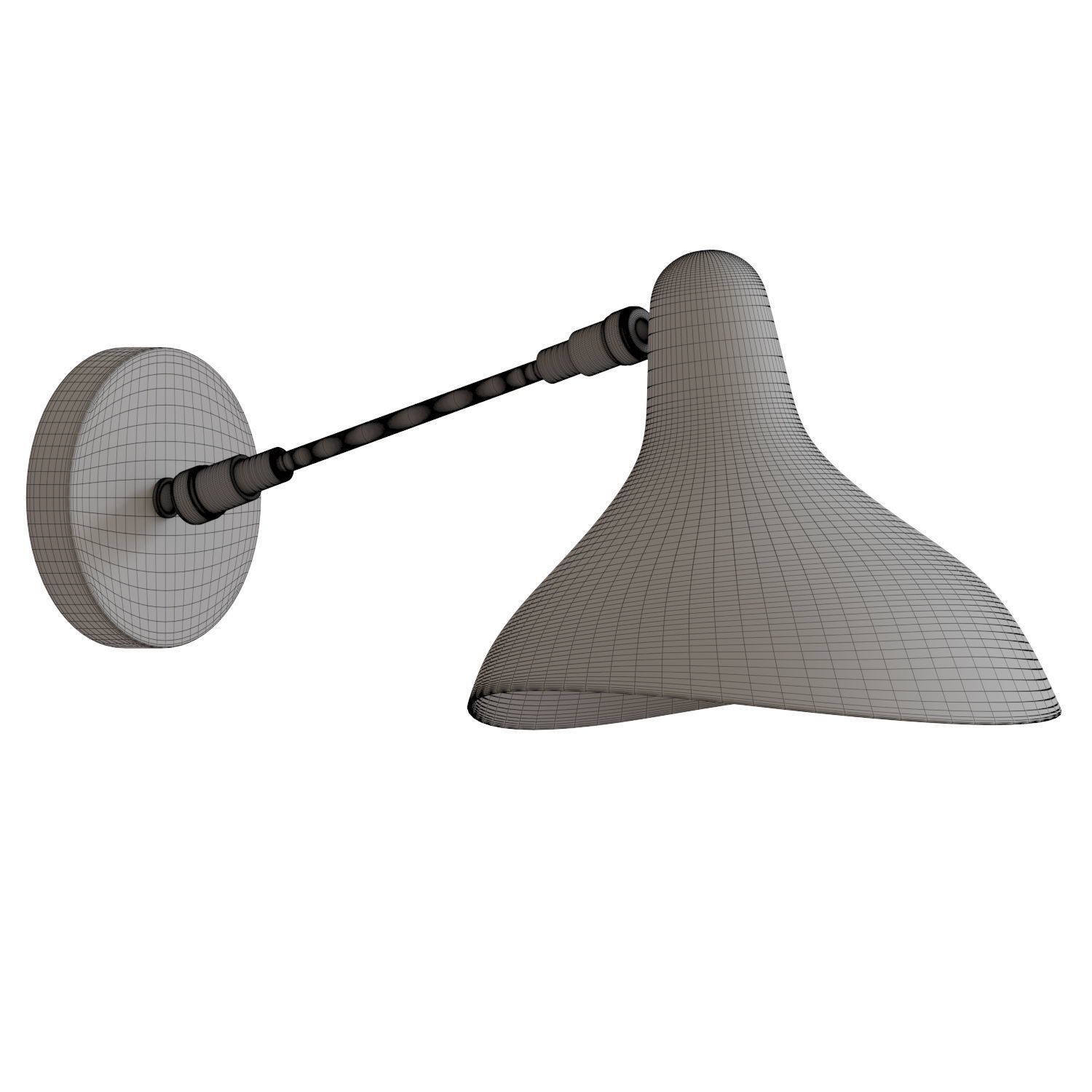 BS5 Mantis Wall Light 3D model_4