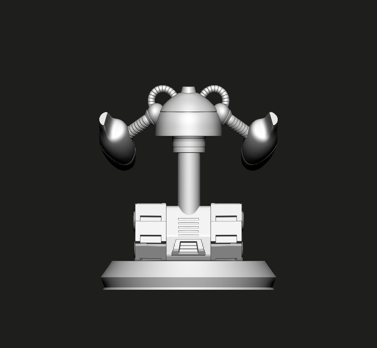 BUNBY TANK MEGAMAN Fanart 3D print model_6