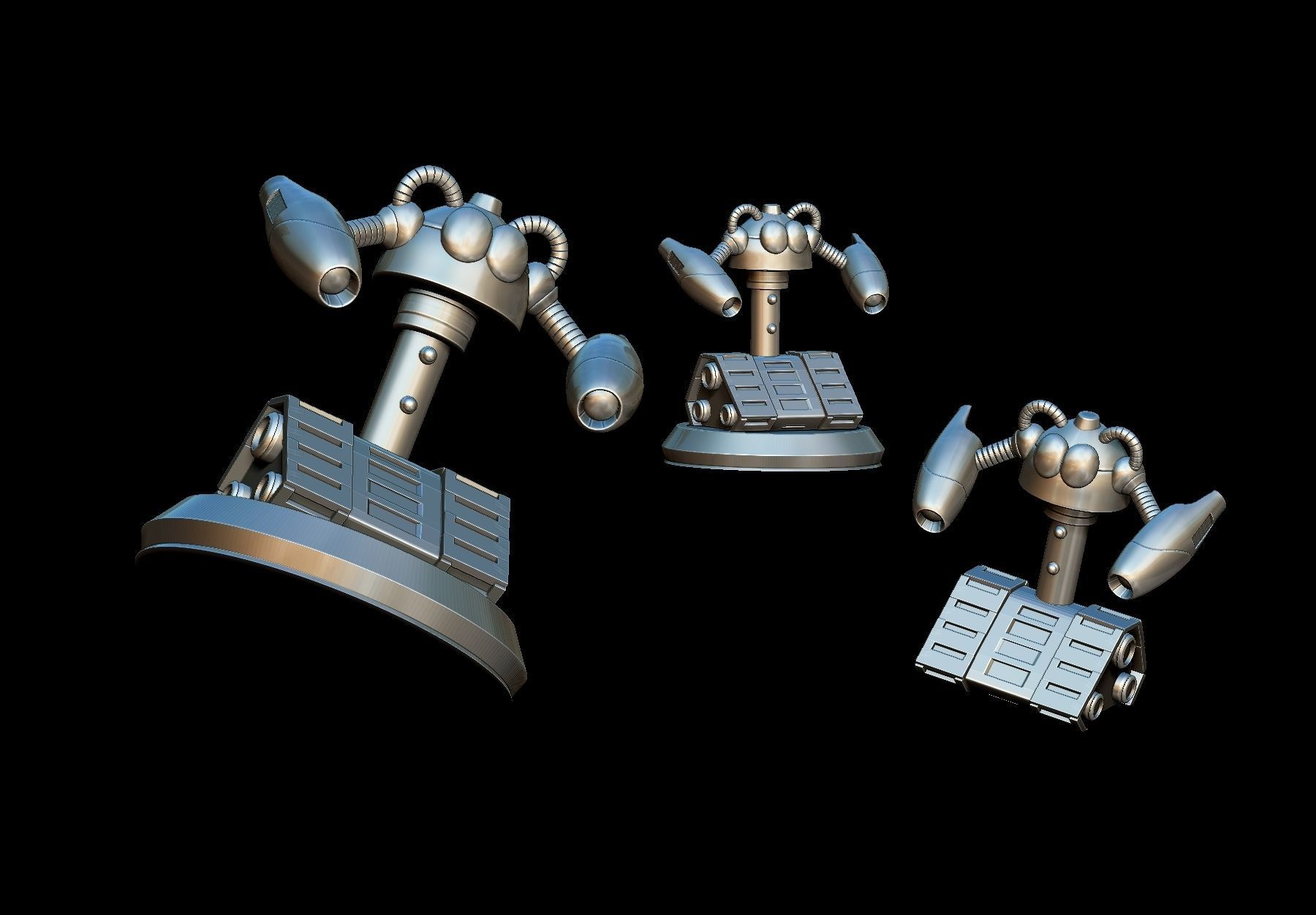 BUNBY TANK MEGAMAN Fanart 3D print model_9